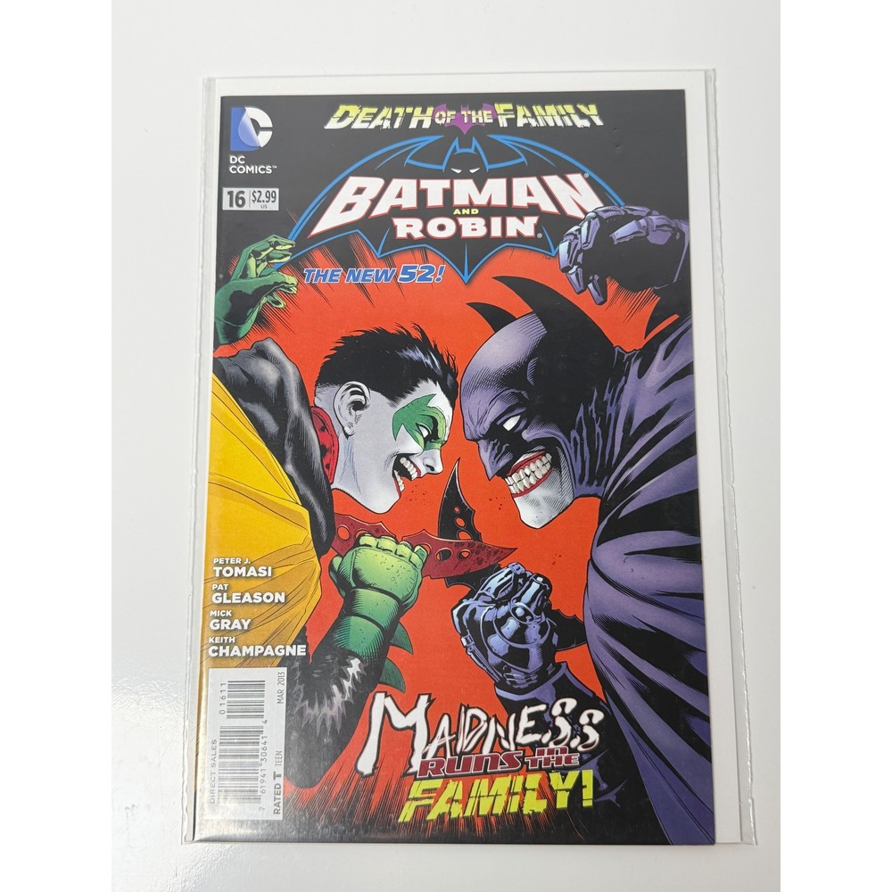 Batman and Robin 16 Death of the Family New 52 DC Comics 2013 Peter Tomasi